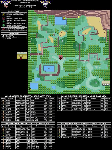 pokemon ruby safari zone map.